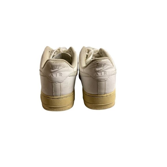 Nike Air Force 1 AF1 Triple White Low Basketball Shoes Men's Size 10.5 - Picture 4 of 9